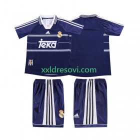 Real Madrid 1999 Retro Gostujući Dječji Nogometni Dres 1998